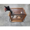 Image 3 : Neat 12''x16''x14.5'' Glass & Wood Electric Incubator With Pull Out Tray, Thermometer & More