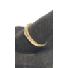 Image 2 : Women's 10K Yellow Gold Channel Set Band Ring With Diamonds - Size 7 - Weight: 1.8g