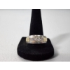 Image 1 : Stunning 14K Gold Two-Tone Ring With Diamonds - Size 10.5 - TW: 6.3g