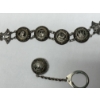Image 1 : Sterling Charm Bracelet & Chain with designs - total Weight 37.0 Grams 