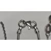 Image 6 : (4) Sterling Silver Necklaces With Various Lengths - Total Weight: 10.1g