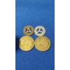 Image 2 : Roll Of World Reserve Monetary Exchange Denver Mint Brilliant Uncirculated Nickels & Bus Tokens