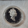 Image 5 : 1990 Canada Sterling Silver & 24K Gold Covered Oval Cameo "The Lancaster" $20 Commemorative Coin 