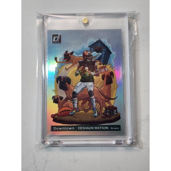 *Sought-After Card* 2022 Panini Donruss DeShaun Watson "Downtown" #DT-DW - Mint Condition