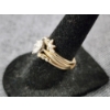 Image 3 : 14K Yellow Gold Marquise Diamond Wedding Ring Set Ft. Approximately 0.6 Carat Diamond~ Weighing 6.1G