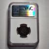 Image 3 : NGC Genuine (1913-1917) India 1/4A Coin ~ 21 Gun Salute NGC Card 