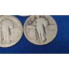 Image 4 : 1925, 1928 & (2) Unknown Years Standing Liberty 90% Silver Quarters - Face Value: $1.25