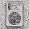 Image 1 : NGC MS69 Graded 2012(W) .999 Fine Silver 1oz. Eagle