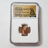 Image 1 : NCG Mint Error Uncirculated Boradstruck North East Error Collection 1997 Lincoln Cent