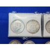 Image 2 : x2 Franklin Silver Half Dollars / x11 90% Silver Kennedy / x3 40% Silver Kennedy FV: $8.00