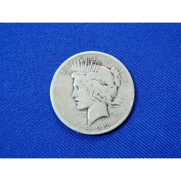 1922 Silver Peace Dollar