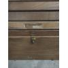 Image 4 : Beautiful Solid Wood 17'' x 23'' Hand Crafted Treasure Chest 