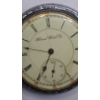 Image 3 : Silver Illinois Watch Co Size 16s 17J Open Face Pocket Watch - Working Condition - Weight: 88.2g