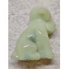 Image 3 : Vintage Uranium Degenhart Art Glass Figurine - April Green