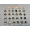 Image 1 :  Lot Of 30 Coins In Case Holders - Great Condition