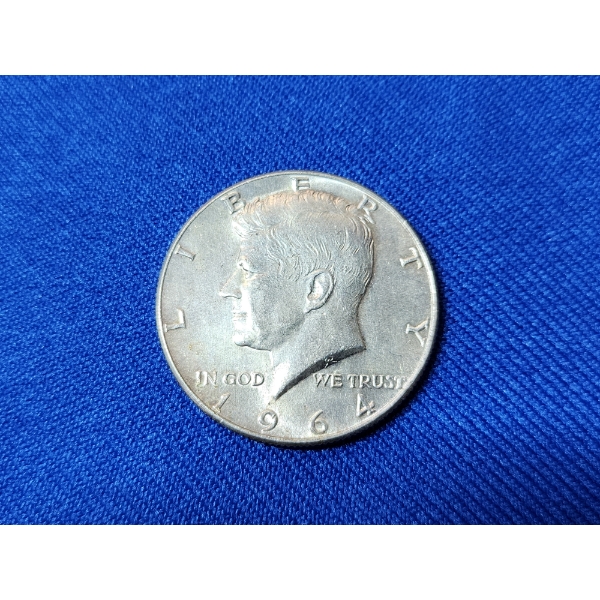 1964 90% Silver Kennedy Half Dollar