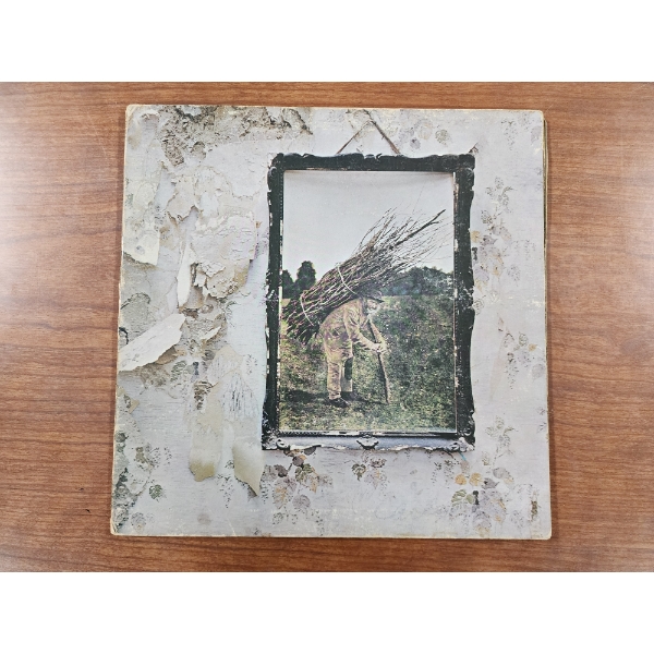 Led Zeppelin IV 1971 Vinyl Record Album Zoso Atlantic Records - In Original Packaging