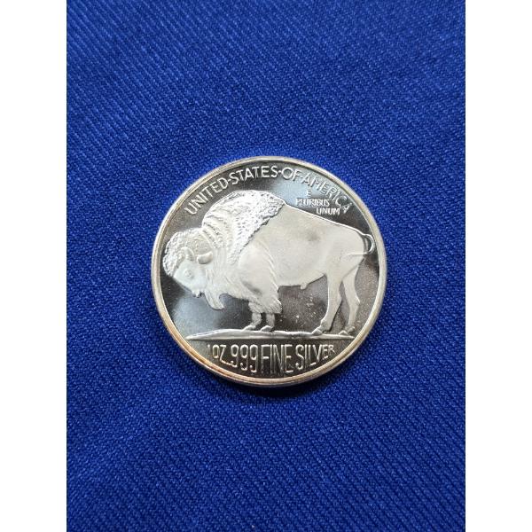 2016 SilverTowne Buffalo Silver Round - 1 oz .999 Fine Silver