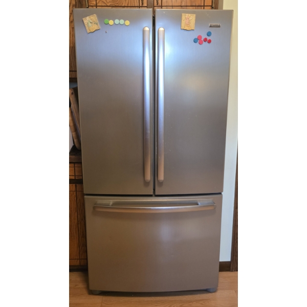 Kenmore French Door Over Drawer Refrigerator - 33w x 69h x 32d with handles