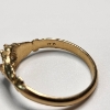 Image 4 : 14K Yellow Gold Detailed Ring - Size 8 - TW: 2.5g