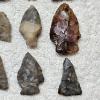 Image 5 : EARLY AMERICAN! Antique Assortment of Native American Stone Artifacts including Arrow/Spear Heads