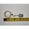 Image 7 : Three Sterling Silver Pieces: Pin, Pendants, Charm - Total Weight: 13.3g