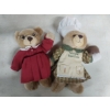 Image 1 : Lot Of Two (2) Plush Teddy Bears - Excellent As Shown