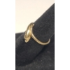 Image 2 : 14K Gold Dolphin Bypass Wrap Around Ring - Size 4.5 - Weight: 1.4g