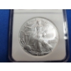 Image 2 : 2004 American Silver Eagle "First Strikes" NGC MS 69 1 oz Fine Silver 