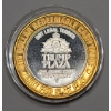 Image 1 : $10 Trump Plaza Hotel And Casino, Atlantic City Gaming Token With .999 Fine Silver Center