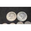 Image 2 : 1966, 1967 40% Silver Half Dollars & Assorted US Nickels - Face Value: $1.05