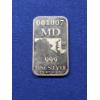 Image 1 : 1 oz .999 Fine Silver Bar U.S. State Silver - Maryland