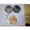 Image 5 : U.S. Custom House Treasury Tokens, x9 Lincoln Head Cents, 1984 24K Gold-Plated Kennedy Half Dollar