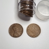 Image 2 : Tube of 50 Assorted United States Wheat Cents - Face Value: $0.50
