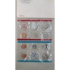 Image 6 : United States 1968 Uncirculated Coin Set Including 1968-D Kennedy 40% Silver Half Dollar 