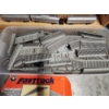Image 4 : Large Tote of Train Tracks, 5 Lionel Train Cars, FastTrack Graduated Trestle