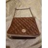 Image 1 : Beautiful Brown Two Tone Tory Burch With Gold Chain Strap Bag