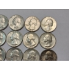 Image 3 : $4.00 Face Value of Assorted Years U.S. 90% Silver Quarters 
