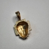 Image 2 : 14K Yellow Gold Jesus Pendant - TW: 3.2g