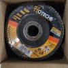 Image 2 : New! Hoteche Box Of Ten- #40 Aluminum Oxide 4 1/2''x7/8'' Flap Discs