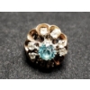 Image 6 : 10K Gold RIng Ft. Stunning Aquamarine Center Stone Weighing 6.2 Grams