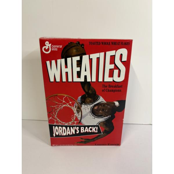 Wheaties Michael Jordan- Limited Edition - Jordan's Back! Unopened box - General Mills