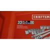 Image 4 : Brand New Craftsman 33 Piece 1/2 In Drive Low Profile (SAE) and Metric Mechanics Tool Set