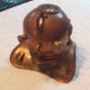 Image 3 : Vintage Souvenir All Copper & Brass Diving Helmet - See Pics  - Nice!