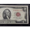 Image 5 : Series 1953-A United States Note $2 Bill Red Seal in Folder w/ Info Card & COA - Great Condition