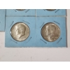 Image 4 : x5 Assorted Years 40% Silver Kennedy Half Dollars FV: $2.50
