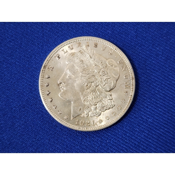 1921 90% Silver Morgan Dollar