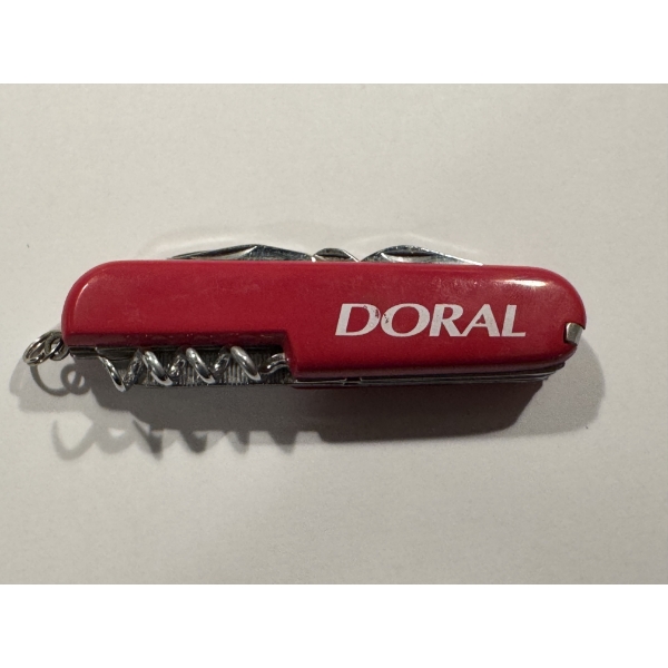 Vintage Doral Cigarettes Swiss Muti-Tool Knife - Mint Condition