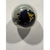 Image 2 : Rare West Virginia Mountaineers One Inch Shooter Marble In Mint Condition
