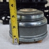 Image 9 : Nice Heavy Duty Cast Iron Railroad or Train Bookend With Vintage Music Box From Sears!